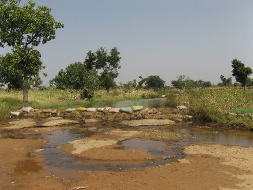Wadouba-Penda avant construction de la riziere